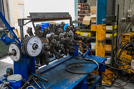 Welding bench